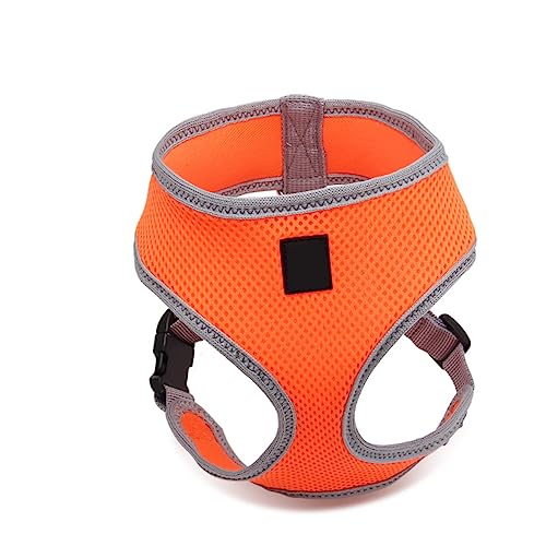 Hundegeschirr Sicherheitsgeschirr für Haustiere Verstellbare Gepolsterte Weste Orange für Sicheres Leine Hundegeschirr Sicherheitsgeschirr für Haustiere Verstellbare Gepolsterte Weste Orange für Sicheres Leine von JOINPAYA