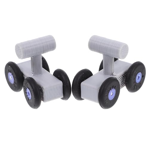 JOINPAYA 1 Paar Papageien Rollschuhe Vogelspielzeug Quaker Papageien Skateboard Conure Sittichkäfig Zubehör Papageien Für Große Vögel Nymphensittich Sittich Bauchmuskeln von JOINPAYA