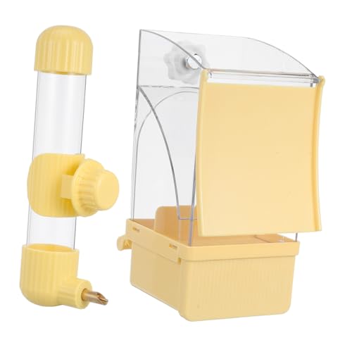 JOINPAYA 1 Satz Automatischem Vogelfutter und Wasserspender für Papageien Futter Set aus für Nymphensittiche Wellensittiche und Lovebirds Einfache und Effiziente Hydration JOINPAYA 1 Satz Automatischem Vogelfutter und Wasserspender für Papageien Futter Set aus für Nymphensittiche Wellensittiche und Lovebirds Einfache und Effiziente Hydration von JOINPAYA