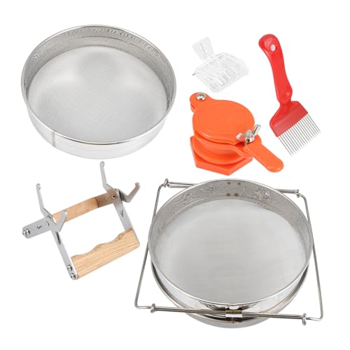 JOINPAYA 1 Satz Beekeeping Tool Set Teiliges Set für Effektive Handwerkzeuge zur Honigernte und Bienenpflege zu Verstauen Langlebig und Vielseitig Einsetzbar JOINPAYA 1 Satz Beekeeping Tool Set Teiliges Set für Effektive Handwerkzeuge zur Honigernte und Bienenpflege zu Verstauen Langlebig und Vielseitig Einsetzbar von JOINPAYA