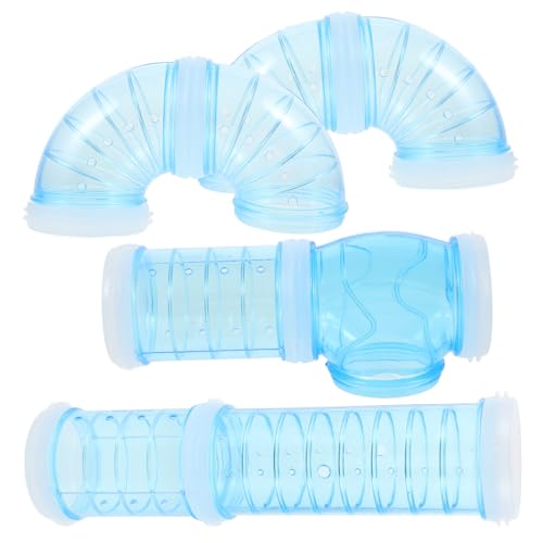 JOINPAYA 1 Satz Hamster Maze Tunnel Set Teiliges DIY Zubehör für Hamsterkäfige Außentunnel für Zwerghamster Mäuse und Kleintiere Einfache Installation und Langlebige Materialien von JOINPAYA