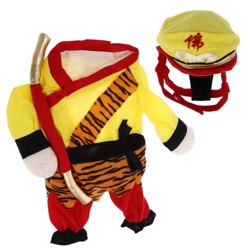 JOINPAYA 1 Satz Sonne Wukong Hundekleidung Halloween-Kostüme für Hunde Welpenkostüm Haustier-Hoodie Hundekostüme für große Hunde Hund Halloween-Kostüme Junge Stoff JOINPAYA 1 Satz Sonne Wukong Hundekleidung Halloween-Kostüme für Hunde Welpenkostüm Haustier-Hoodie Hundekostüme für große Hunde Hund Halloween-Kostüme Junge Stoff von JOINPAYA