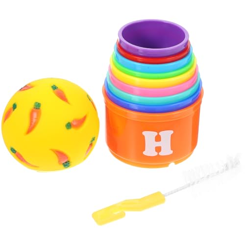 JOINPAYA Stapelbecher Kaninchen Spielzeug Futter Näpfe Aus Kunststoff Für Hasen Behälter Zum Verstecken Von Snacks Näpfe Zum Aufbewahren Von Kaninchenfutter Für Kaninchenspielzeug JOINPAYA Stapelbecher Kaninchen Spielzeug Futter Näpfe Aus Kunststoff Für Hasen Behälter Zum Verstecken Von Snacks Näpfe Zum Aufbewahren Von Kaninchenfutter Für Kaninchenspielzeug von JOINPAYA
