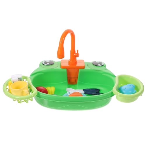 JOINPAYA 1 Satz Vogelbadewanne für Käfige Automatische Dusche mit Sprühkopf Grüner Frosch Badebehälter für Vögel zur Stressreduktion und von Federkleidern von JOINPAYA