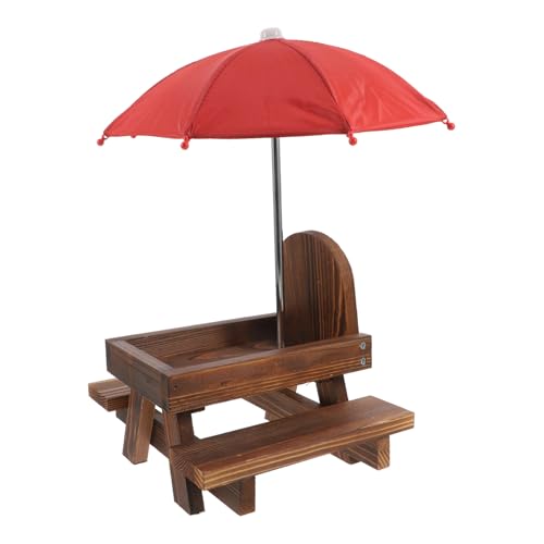 JOINPAYA 1 Set Eichhörnchen Futterspender Schirmbank Tisch Eichhörnchen Futterspender Kleiner Picknicktisch Für Eichhörnchen Eichhörnchen Tisch Futterspender Picknick Eichhörnchen JOINPAYA 1 Set Eichhörnchen Futterspender Schirmbank Tisch Eichhörnchen Futterspender Kleiner Picknicktisch Für Eichhörnchen Eichhörnchen Tisch Futterspender Picknick Eichhörnchen von JOINPAYA