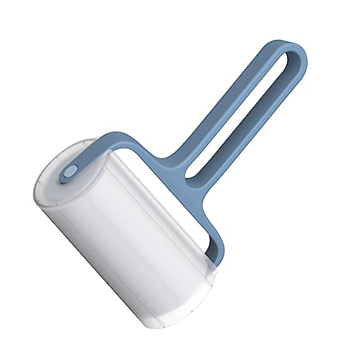 JOINPAYA 1 Stück Aufkleber tierhaarrolle pet Hair Cleaner Haustierhaar-Roller dust Remover staubtücher Mini-Fusselroller Teppich Haar Haar Fell Haarwalze Haarentfernungsrolle Klebeband Blue von JOINPAYA