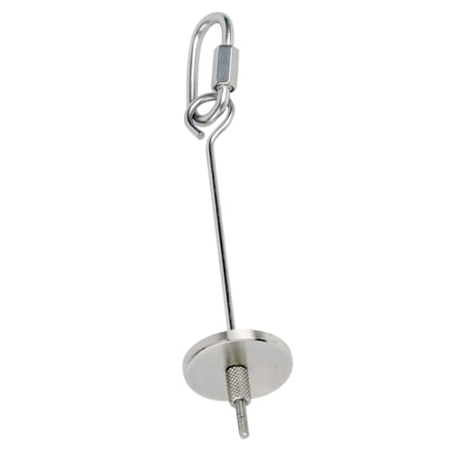 JOINPAYA 1 Stück Fruchtgabel Gemüsespießhalter Vogelspieß Papageienspieß Papageienspielzeug Für Vögel Vogelfutterspender Zum Aufhängen Von Früchten Vogelfruchtspieße Silver Rostfreier Stahl von JOINPAYA