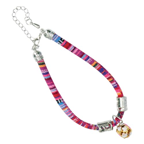 JOINPAYA 1 Stück Katzenhalsband mit Glöckchen im Ethnischen Stil Verstellbar und Sicher für Kätzchen und Haustiere Lebhaftem aus Strapazierfähigem Material JOINPAYA 1 Stück Katzenhalsband mit Glöckchen im Ethnischen Stil Verstellbar und Sicher für Kätzchen und Haustiere Lebhaftem aus Strapazierfähigem Material von JOINPAYA
