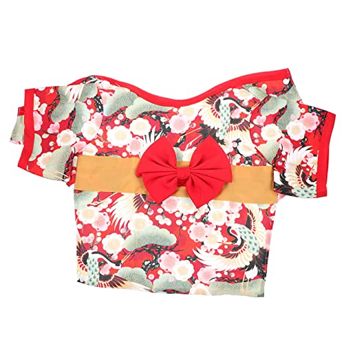 JOINPAYA 1 Stück Kleidung Für Haustiere Mantel Outfits Haustierkostüm Haustier Kimono Kleid Geblümtes Haustierkleid Hundekostüm Hund Urlaub Welpen Kimono Kostüm Kleidung Party JOINPAYA 1 Stück Kleidung Für Haustiere Mantel Outfits Haustierkostüm Haustier Kimono Kleid Geblümtes Haustierkleid Hundekostüm Hund Urlaub Welpen Kimono Kostüm Kleidung Party von JOINPAYA