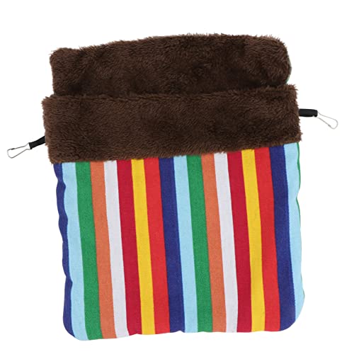 JOINPAYA 1 Stück Schlafsack Für Haustiere Hamsterbettwäsche Hängend Nest Nagetier Haustier Warmes Bett Kleine Tasche Zum Aufhängen Für Haustiere Eichhörnchen Haustierbett Colorful Polyester von JOINPAYA