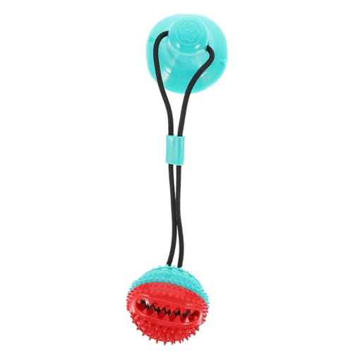 JOINPAYA 1 Stück Schleifsaugnepokalkugel Interactive Dog Toys Dog chew Toy Interactive Toys for Dogs Hund Zähne Zahnen anregend kauen saugnapf Beißspielzeug für Welpen Gummi von JOINPAYA
