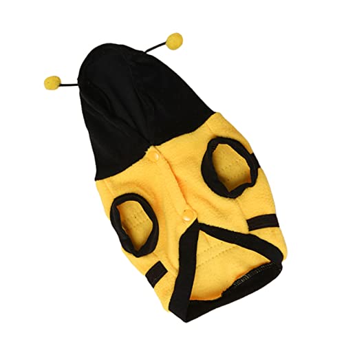 JOINPAYA 1stück Halloween Bienenkostüm Für Haustiere Niedliches Hundepullover-Outfit Für Kleine Hunde Für Partys Und Festliche Anlässe Bequemes Material Für Angenehmes Tragegefühl JOINPAYA 1stück Halloween Bienenkostüm Für Haustiere Niedliches Hundepullover-Outfit Für Kleine Hunde Für Partys Und Festliche Anlässe Bequemes Material Für Angenehmes Tragegefühl von JOINPAYA