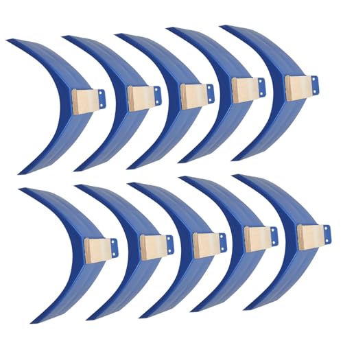JOINPAYA 10 Stück Hölzerne Barschregal Stand Taubenstangen Vogel Taubenrastplatz Taubenständer Papageienbarsch Sitzstangen-spielständer Buche Blue JOINPAYA 10 Stück Hölzerne Barschregal Stand Taubenstangen Vogel Taubenrastplatz Taubenständer Papageienbarsch Sitzstangen-spielständer Buche Blue von JOINPAYA