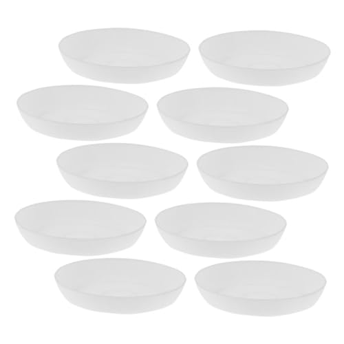 JOINPAYA 10 Stück Kunststoff-Pflanzen-Topf-untersetzer, Runde Form, Blumentopf-untersetzer, Runde Paletten Für Drinnen Und Draußen, Wassertropfschalen von JOINPAYA