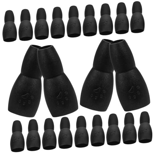 JOINPAYA 100 Stück bastelzeug Belt Buckle Befestigungsschnallen für die Hundeleine Ersetzen Sie den Verschluss der Hundeleine Hundekettenschnallen Hundeleinenverschluss weiches Gummi Black von JOINPAYA