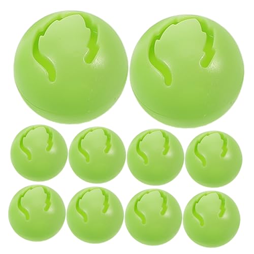 JOINPAYA 10stücke Katzen Mit Grünes Lochball Design Für Kleine Haustiere Fördert Bewegung Und Spaß Für Katzen Und Kleine Hunde JOINPAYA 10stücke Katzen Mit Grünes Lochball Design Für Kleine Haustiere Fördert Bewegung Und Spaß Für Katzen Und Kleine Hunde von JOINPAYA