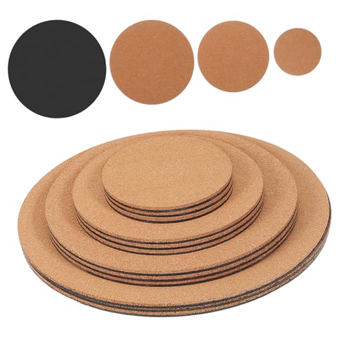 JOINPAYA 12 Stück Blumentopfmatten Aus Kunststoff Runde Untersetzer Zimmerpflanzenzubehör Rund Für Den Innenbereich Pflanzenuntersetzermatte Pflanztopfmatte Pflanztopfplatte von JOINPAYA