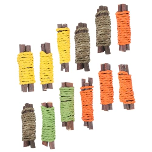 JOINPAYA Kauen Schleifen Stick Holz Perle Rotierenden Leiter Haustier Spielzeug Für Meerschweinchen Zufällig von JOINPAYA