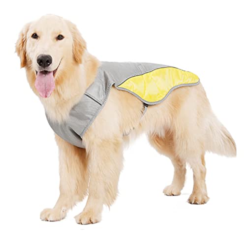 JOINPAYA 1Pc Haustier Kühlweste Welpengeschirr Kleines Kühlkissen Für Kühlwesten Hot Dog Cooling Keep Cooling Dog Leichte Hundejacke Wag Atmungsaktive Hunde Kühler Hundewesten von JOINPAYA