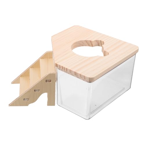 JOINPAYA 1Satz Hamsterbad Teilig mit Rampe Vielseitige Hamstertoilette und Sandbad für Kleintiere Design zu Reinigen Lagern für Hamster und Rennmäuse JOINPAYA 1Satz Hamsterbad Teilig mit Rampe Vielseitige Hamstertoilette und Sandbad für Kleintiere Design zu Reinigen Lagern für Hamster und Rennmäuse von JOINPAYA