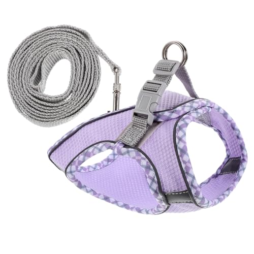 JOINPAYA 1Satz Hundegeschirr Set für Kleine Verstellbar mit Leine Komfortable Brustgeschirr für Gemütliche für Outdoor Aktivitäten XXS JOINPAYA 1Satz Hundegeschirr Set für Kleine Verstellbar mit Leine Komfortable Brustgeschirr für Gemütliche für Outdoor Aktivitäten XXS von JOINPAYA