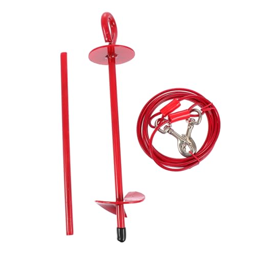 JOINPAYA 1Satz Hundeleine Fixator Robuster Hundepfahl Für Outdoor Aktivitäten Für Mittlere Und Große Langlebig Und Sicher Mit Langem Für Ungehinderte von JOINPAYA