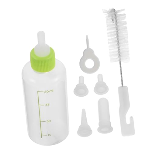 JOINPAYA 1Satz Kätzchen Nuckelflasche Spezielle Fütterungsflasche für Neugeborene Kätzchen und Welpen Sichere und Langlebige Haustier Saugflasche zu Reinigen für Mühelose JOINPAYA 1Satz Kätzchen Nuckelflasche Spezielle Fütterungsflasche für Neugeborene Kätzchen und Welpen Sichere und Langlebige Haustier Saugflasche zu Reinigen für Mühelose von JOINPAYA