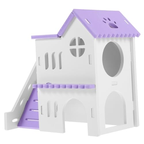 JOINPAYA 1Satz Meerschweinchenhaus Versteck für Kleintiere Rattenkäfig mit Rampe Stabiles Material für Hamster für Haustierkäfige von JOINPAYA