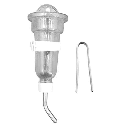 JOINPAYA 1Satz Wasserflasche für Kleine Haustiere Automatische Trinkflasche mit Rostfreiem Trinkkopf und Dichtungsring für Hamster Meerschweinchen von JOINPAYA