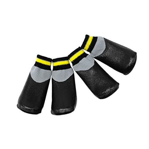 JOINPAYA 1Satz wasserdichte Hundeschuhe für Kleine rutschfeste Booties für Winter und Schutz für Empfindliche bei Schnee und Nässe JOINPAYA 1Satz wasserdichte Hundeschuhe für Kleine rutschfeste Booties für Winter und Schutz für Empfindliche bei Schnee und Nässe von JOINPAYA