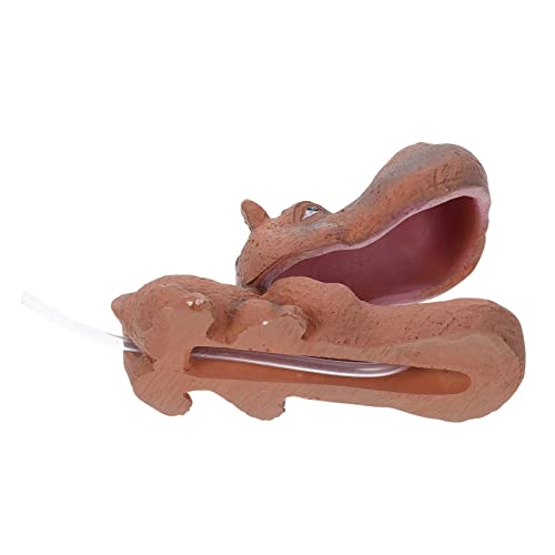 JOINPAYA 1Stück Aquarium Ornament Flusspferd Dekoration für Fischtanks Lebendige Perfektes Aquarium Zubehör für Fischliebhaber von JOINPAYA