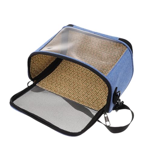 JOINPAYA 1Stück Hamster Tragetasche mit Fenster Leichte Reisetasche für Kleine Haustiere Abnehmbarer Rucksack für Meerschweinchen für Ausflüge und Reisen Sicher von JOINPAYA
