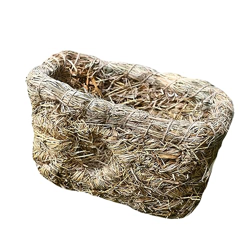 JOINPAYA 1Stück Handgewebtes Haustierhaus mit Doppelloch Design Langlebiges Pet Shelter für Kleine für Katzen und Andere Kleintiere Haustierbedarf JOINPAYA 1Stück Handgewebtes Haustierhaus mit Doppelloch Design Langlebiges Pet Shelter für Kleine für Katzen und Andere Kleintiere Haustierbedarf von JOINPAYA