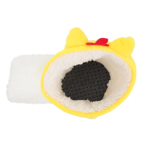 JOINPAYA Warmes Hamsternest für Kleine Haustiere Kuschelhöhle für Hamster Fleece Haustierbett Winter Schlafnest Gemütliches Käfigzubehör von JOINPAYA