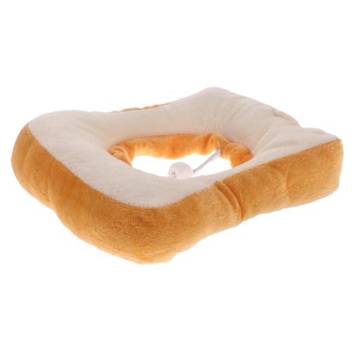 JOINPAYA 1stück Katzenschutzkragen Toast Design Verstellbarer Atmungsaktiver Halskragen Für Katzen Operationen Für Haustiere Lustiges Kostüm Oder Fotorequisit JOINPAYA 1stück Katzenschutzkragen Toast Design Verstellbarer Atmungsaktiver Halskragen Für Katzen Operationen Für Haustiere Lustiges Kostüm Oder Fotorequisit von JOINPAYA