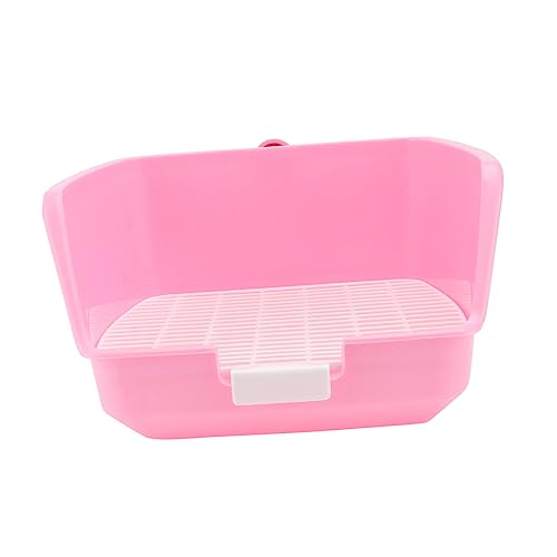 JOINPAYA 1Stück Mini Toilette für Haustiere Kaninchen Toilette mit Spritz Funktion Geeignet für Käfige Einfachen Umweltfreundlicher von JOINPAYA