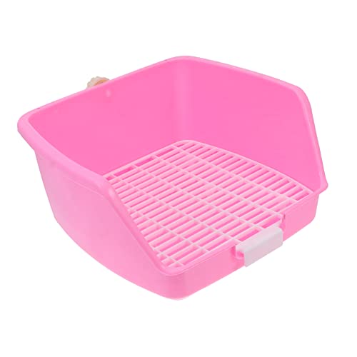 JOINPAYA 1Stück Toilette für Kleintiere Kunststoff Box Chinchilla Meerschweinchen Töpfchen Abnehmbar für Einfache Reinigung Junge Haustiere JOINPAYA 1Stück Toilette für Kleintiere Kunststoff Box Chinchilla Meerschweinchen Töpfchen Abnehmbar für Einfache Reinigung Junge Haustiere von JOINPAYA