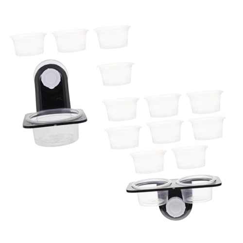 JOINPAYA 2 Sätze Teiliges Reptilien futternapf Kunststoff wasserdichte Trinkschale für Geckos Schildkröten Schlangen und Eidechsen Leicht zu Reinigen Praktischer Terrarienzubehör für JOINPAYA 2 Sätze Teiliges Reptilien futternapf Kunststoff wasserdichte Trinkschale für Geckos Schildkröten Schlangen und Eidechsen Leicht zu Reinigen Praktischer Terrarienzubehör für von JOINPAYA