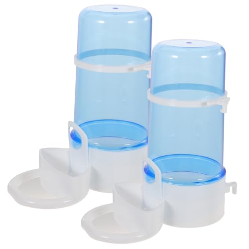 JOINPAYA 2 Stück Automatischer Futter Wasserspender für Kleine Haustiere Geeignet für Hamster Kaninchen Katzen mit Großer Kapazität und Selbstnachfüllender Fütterung Zufällige Farbe von JOINPAYA