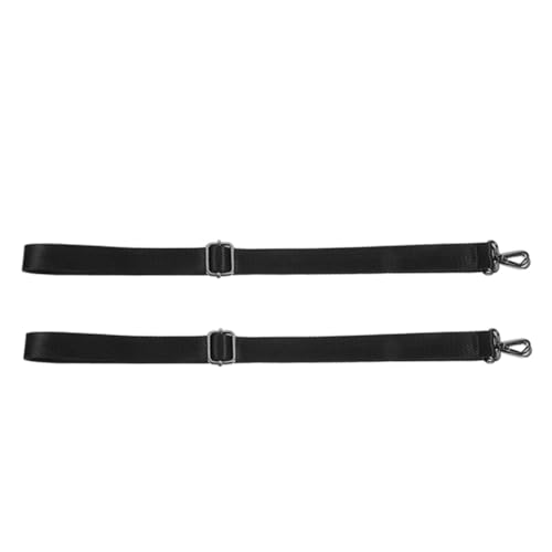 JOINPAYA 2 Stück Beingurte für Pferdedecken Deckenriemen schnappen Beine Pferdebeingurte Zubehör Deckengurte zum Tragen Ersatz-Elastikbänder Pferdedecke-Beingurt Nylon Black von JOINPAYA