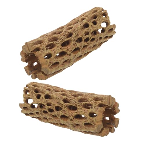 JOINPAYA 2 Stück Garnelenversteck aus Resin Aquarium Dekoration für Fischtanks für Kleine Fische und Garnelen und Langlebig für Aquarien und Teiche von JOINPAYA