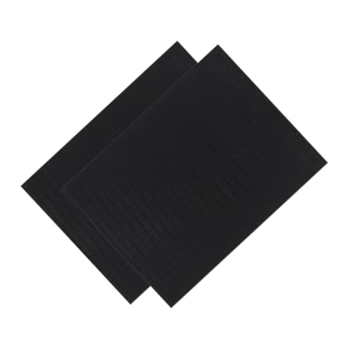 JOINPAYA 2 Stück Gummimatten Für Den Boden Wasserdicht Für Aquarien Kohlefilter Pad Für Aquarien Filtermedien Teichschaum Schwarzer Schaum von JOINPAYA