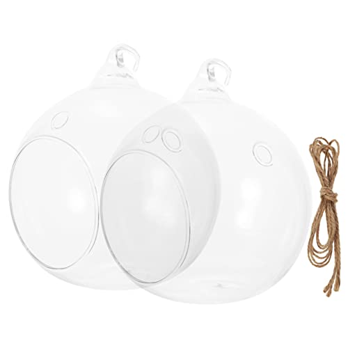 JOINPAYA 2stücke Hängendes Glas-Terrarium Mit Großer Öffnung Klar Und Für Luft Und Moospflanzen Zur Anlage Einer -Landschaft Für Heimdekoration JOINPAYA 2stücke Hängendes Glas-Terrarium Mit Großer Öffnung Klar Und Für Luft Und Moospflanzen Zur Anlage Einer -Landschaft Für Heimdekoration von JOINPAYA