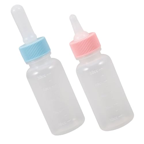 JOINPAYA 2 Stück Haustierflasche Babyflaschen Kätzchen Fütterungsflasche Schaf Fütterungsflasche Kätzchen Stillflasche Haustier Milchflasche Kätzchen Flasche Fütterungsset Kätzchen von JOINPAYA