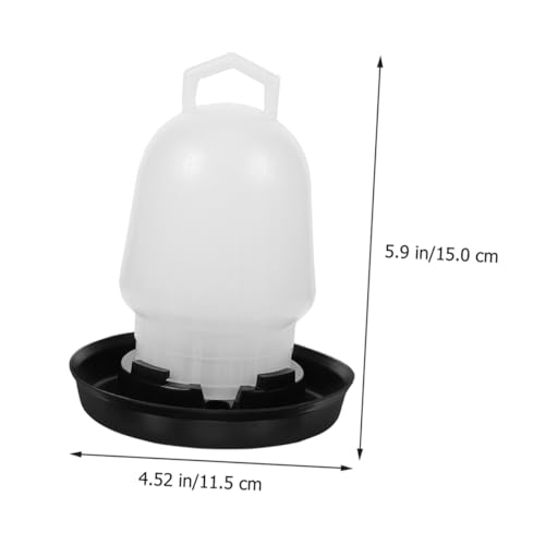 JOINPAYA 2stücke Automatischer Hühner Wasserspender Geflügel Tränke Praktisches Design Wasser Eimer Für Hühner Tauben Vögel Und Andere Geflügelarten JOINPAYA 2stücke Automatischer Hühner Wasserspender Geflügel Tränke Praktisches Design Wasser Eimer Für Hühner Tauben Vögel Und Andere Geflügelarten von JOINPAYA