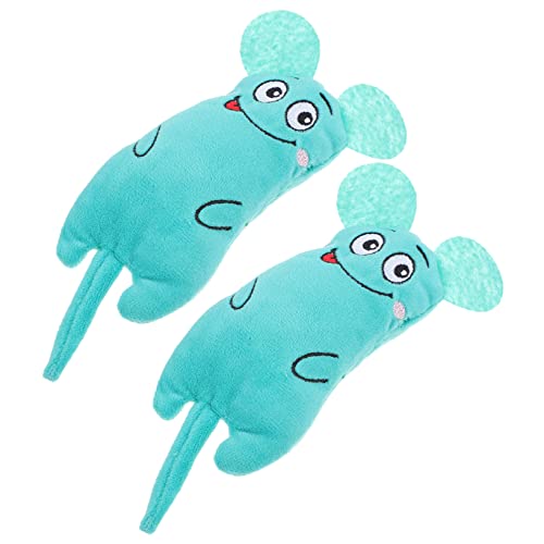 JOINPAYA 2 Stück Katzen- und Mausspielzeug interaktives katzenspielzeug Interactive cat Toy cat Toys bite beissen zahnen Haustier interaktives Katzenminze- Plüsch Green JOINPAYA 2 Stück Katzen- und Mausspielzeug interaktives katzenspielzeug Interactive cat Toy cat Toys bite beissen zahnen Haustier interaktives Katzenminze- Plüsch Green von JOINPAYA