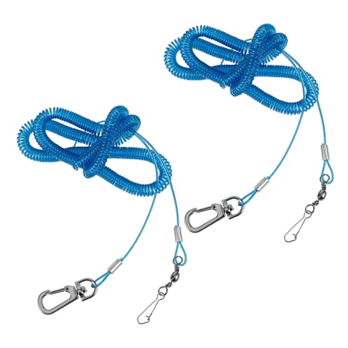 JOINPAYA 2 Stück Papageien Trainingsseil Vogelgeschirr Papageien Flugseil Vogelleine Papageien Fußkette Papageien Fußring Mit Elastischer Leine Papageien Trainingsleine Outdoor von JOINPAYA