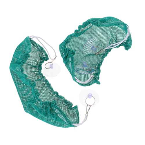JOINPAYA 2 Stück Reptilien Hängematte Sicheres Schaukelbett für Eidechsen mit Saugnäpfen Bequemes Fleece für Bartagamen und Kleine Haustiere Langlebige und Atmungsaktive Kletterzubehörteile von JOINPAYA