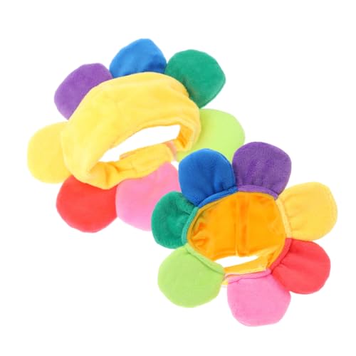JOINPAYA 2 Stück Sonnenblumen Haustierhut Katzenkostüm mit Blumenhaube Süßes Katzen Accessoire Dekorativer Kopfschmuck für Haustiere für Partys und Besondere Anlässe JOINPAYA 2 Stück Sonnenblumen Haustierhut Katzenkostüm mit Blumenhaube Süßes Katzen Accessoire Dekorativer Kopfschmuck für Haustiere für Partys und Besondere Anlässe von JOINPAYA