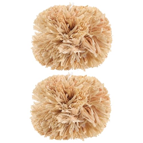 JOINPAYA 2 Stück Teiliges Kauspielzeug für Kleintiere Natürliche Molar Ball Spielzeuge aus Ungiftigem Material für Kaninchen Hamster Chinchillas und Meerschweinchen zur Zahnpflege und von JOINPAYA